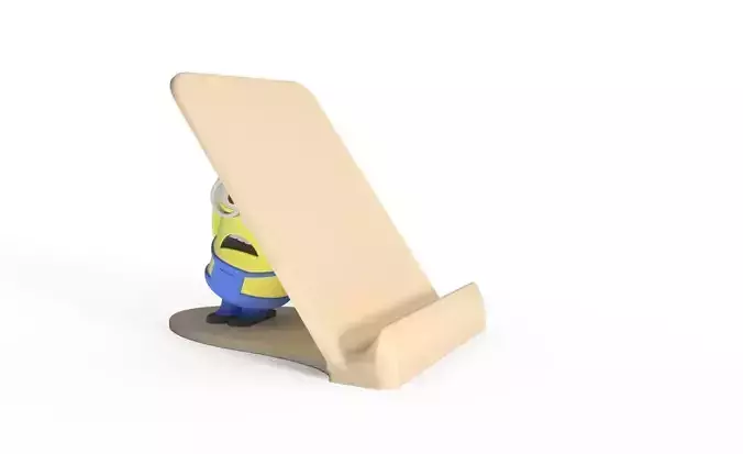 minion phone stand 3d printable  