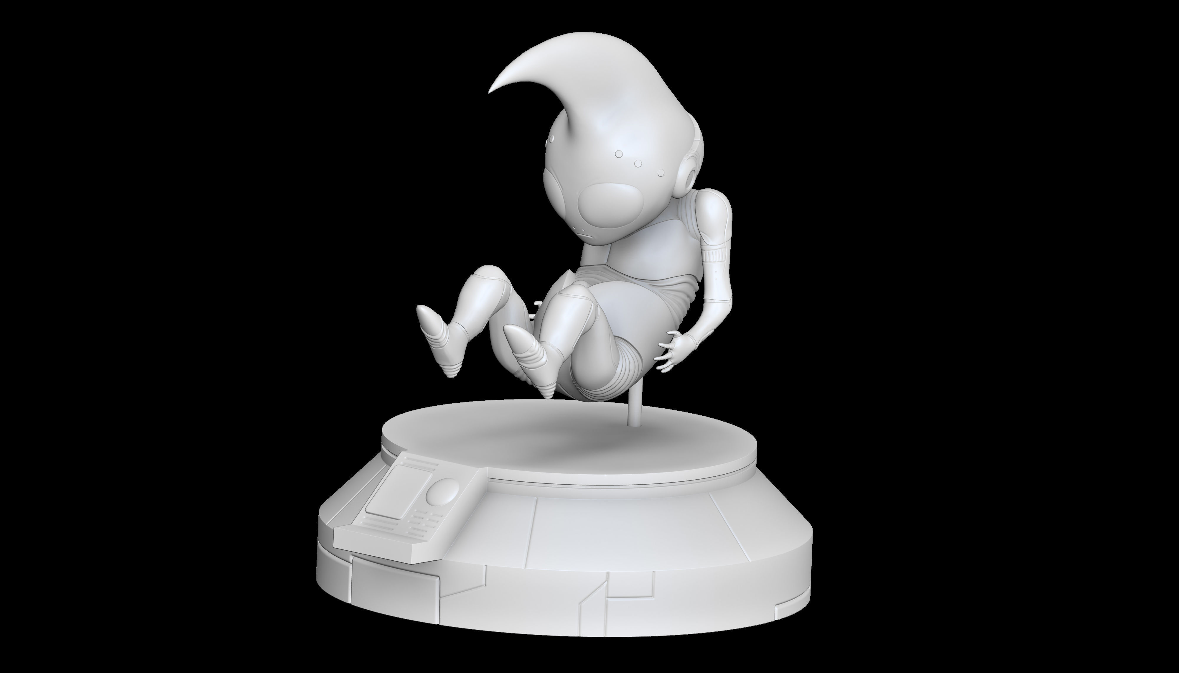 Dragon Ball GT Baby 3D print model_1