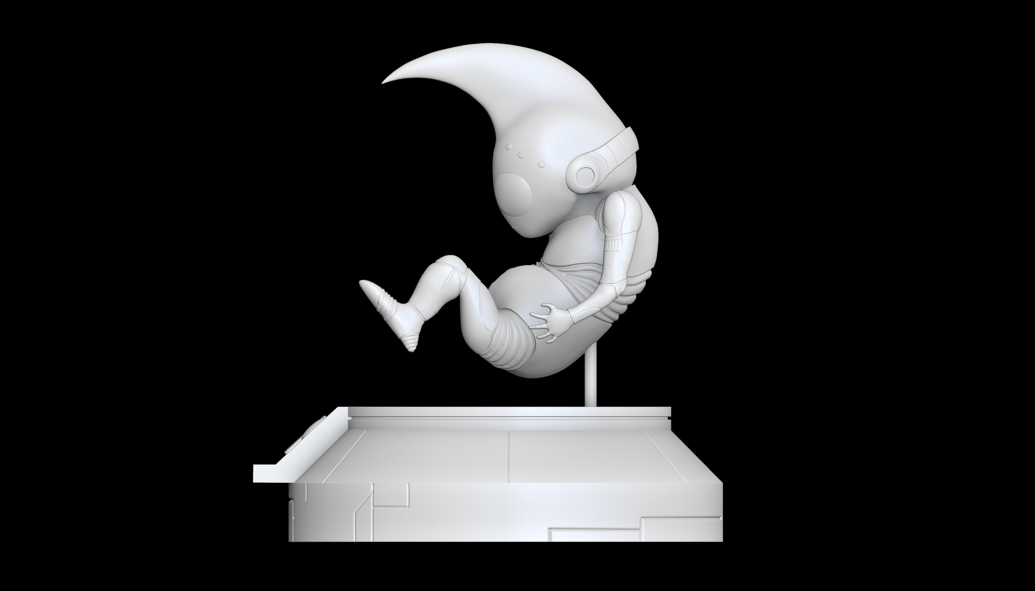 Dragon Ball GT Baby 3D print model_3