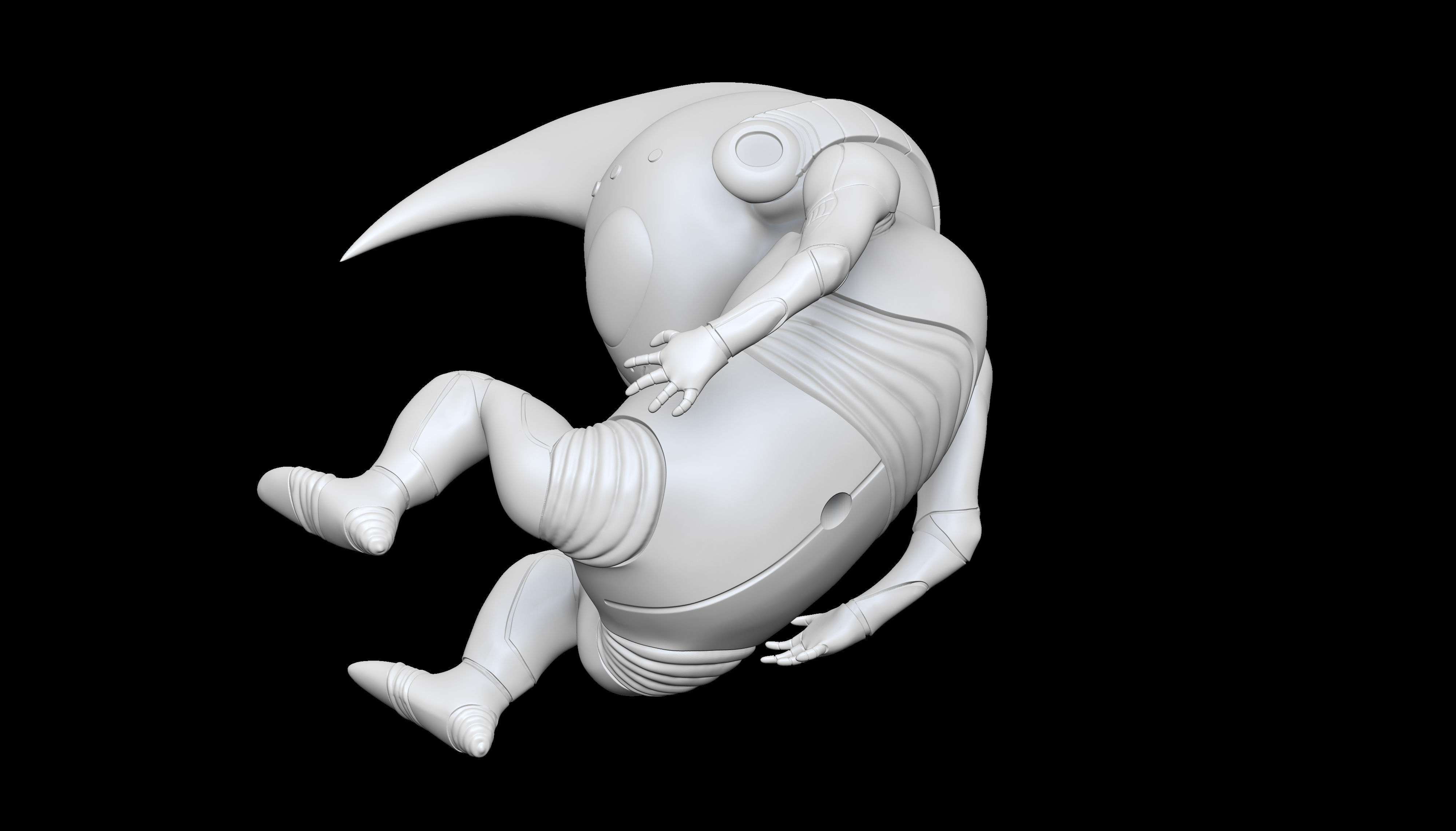 Dragon Ball GT Baby 3D print model_7