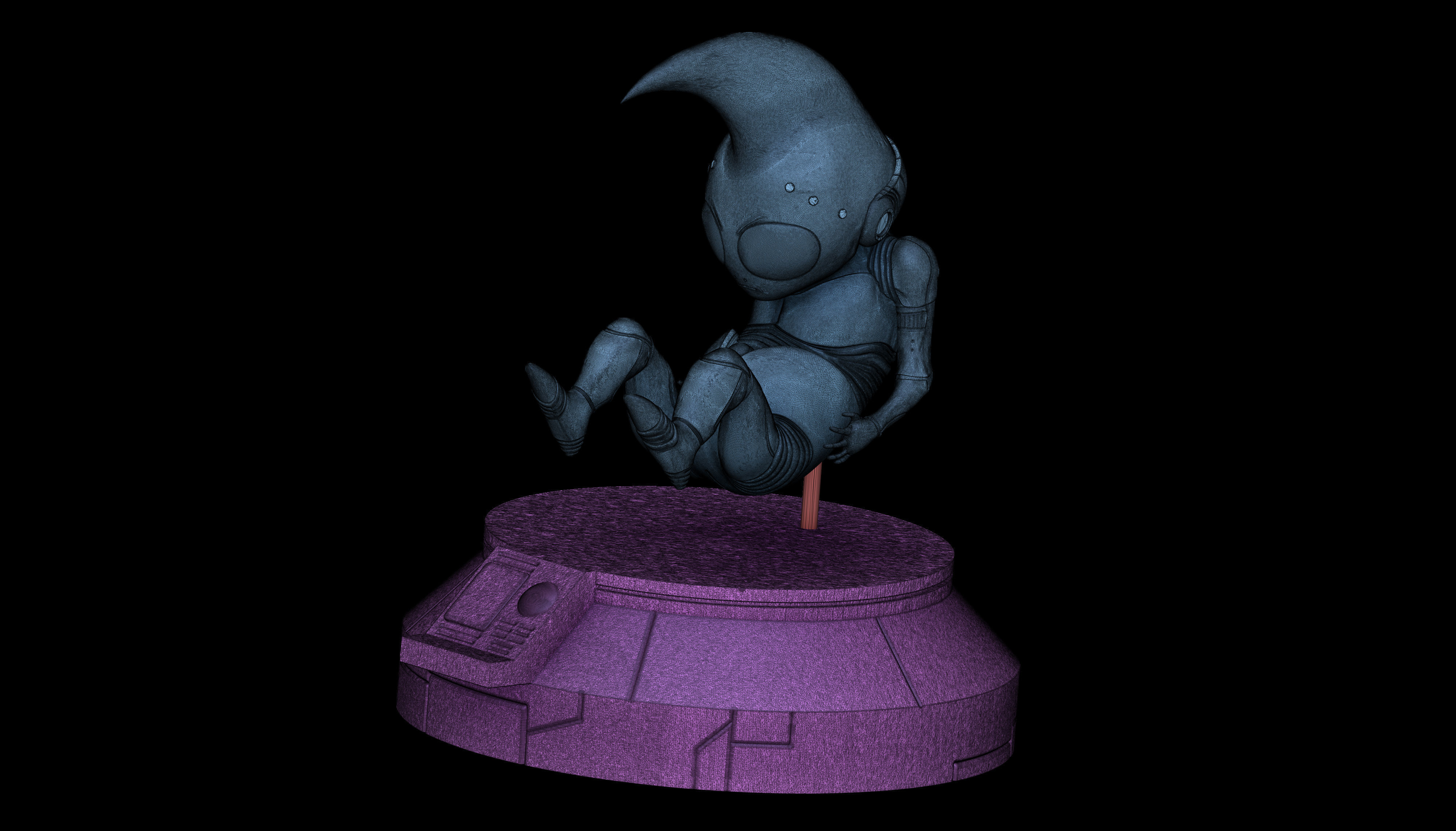 Dragon Ball GT Baby 3D print model_12