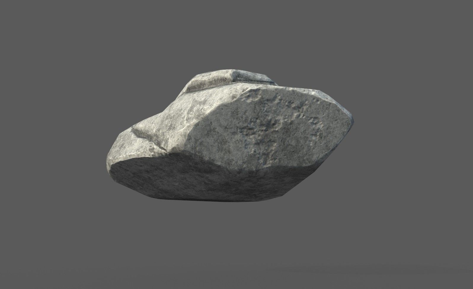 Low Poly Rock 1 Game Ready Model Low-poly 3D model_6