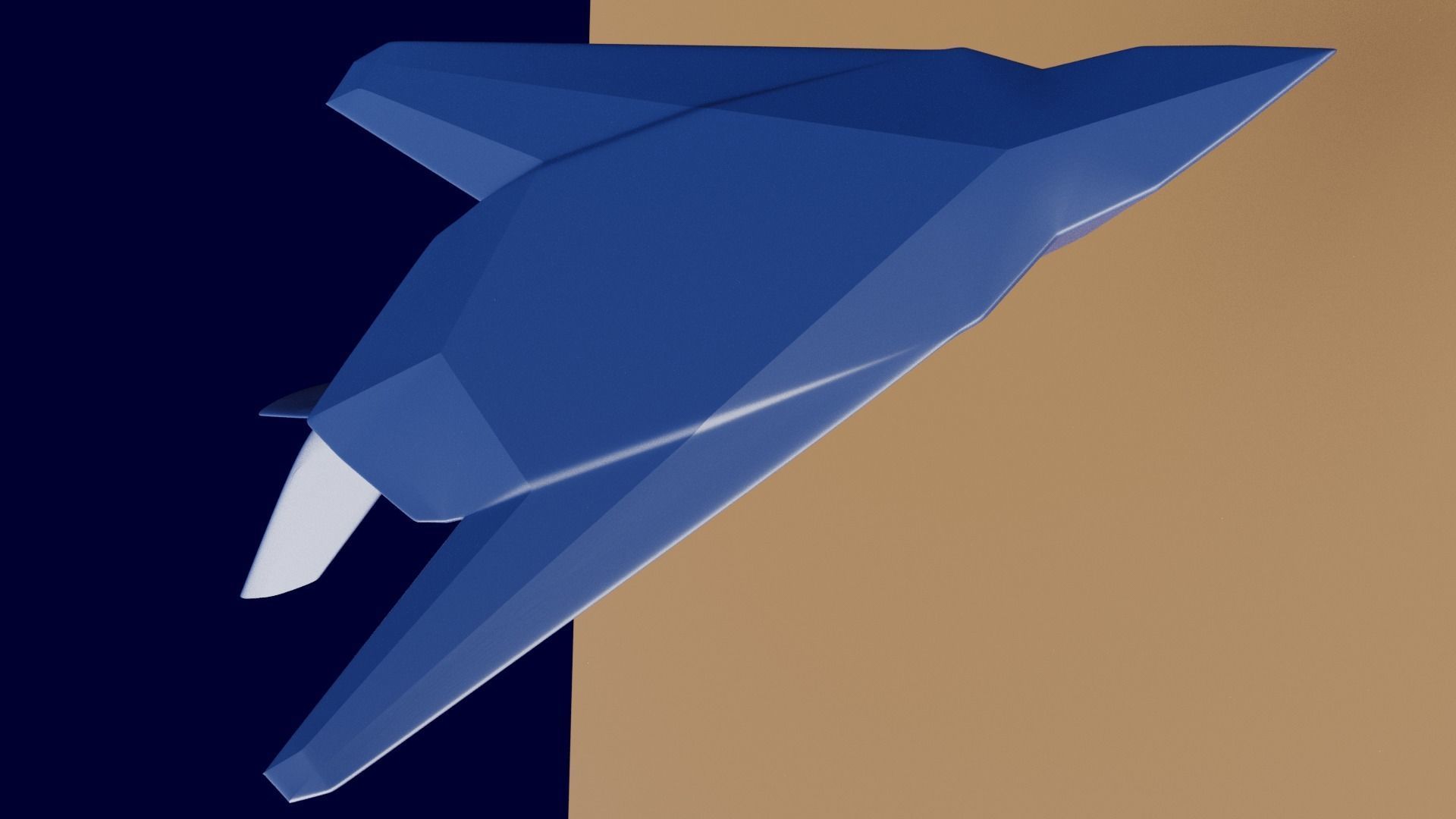 F-117 Nighthawk 3D print model_2