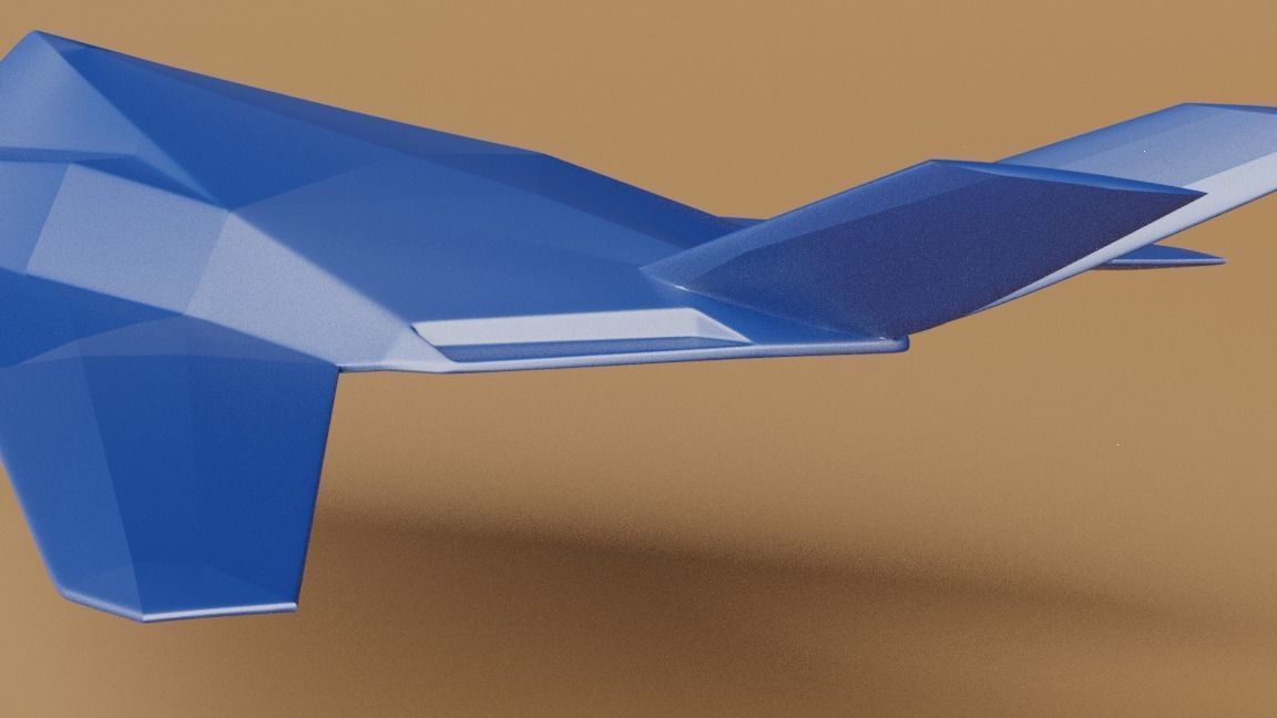 F-117 Nighthawk 3D print model_1
