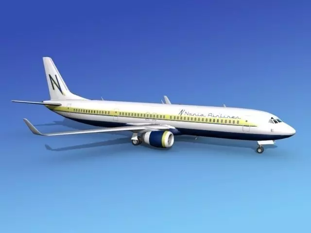 Boeing 737-900ER Nania Air 3D model