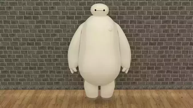 BayMax Model 3d big hero
