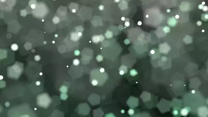 abstract particle effects 3D model