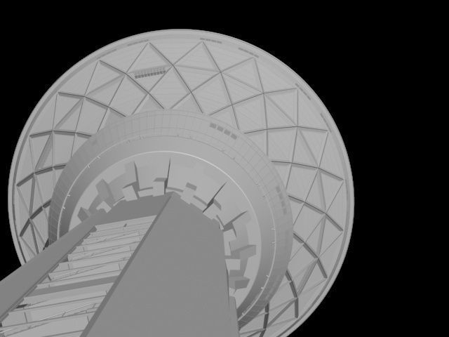 milad tower 3D model_3