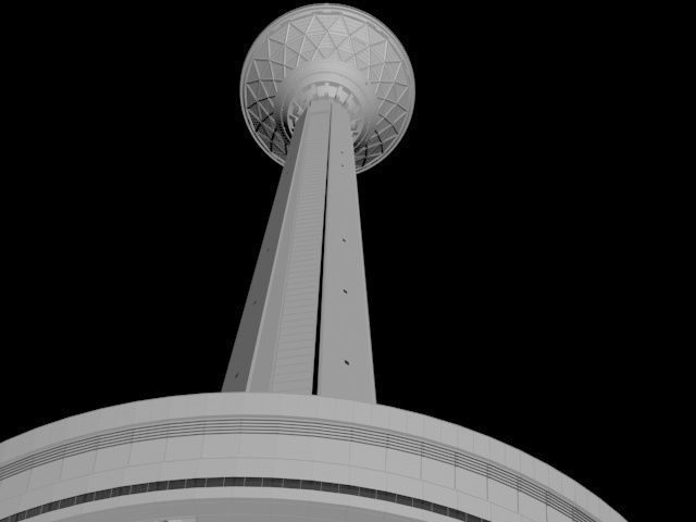 milad tower 3D model_5