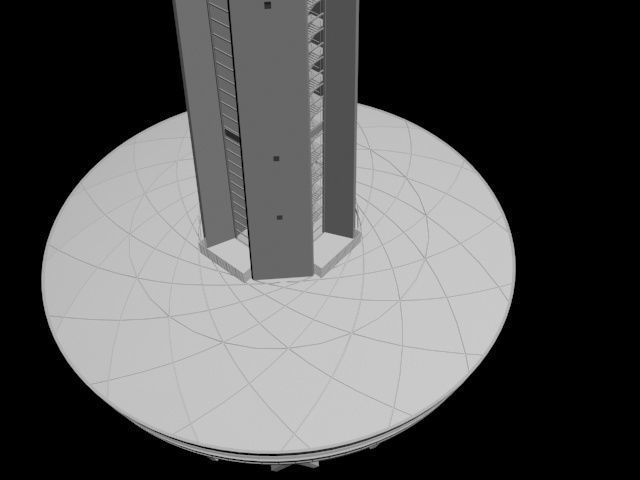 milad tower 3D model_8