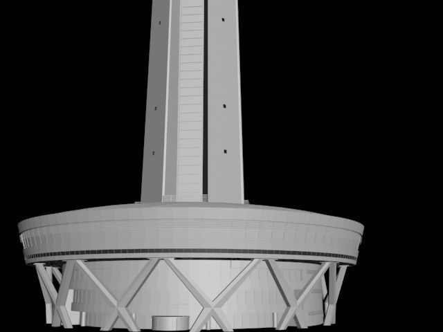 milad tower 3D model_6