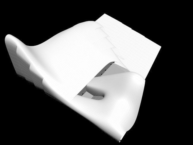 Heydar Aliyev Center 3D model_4