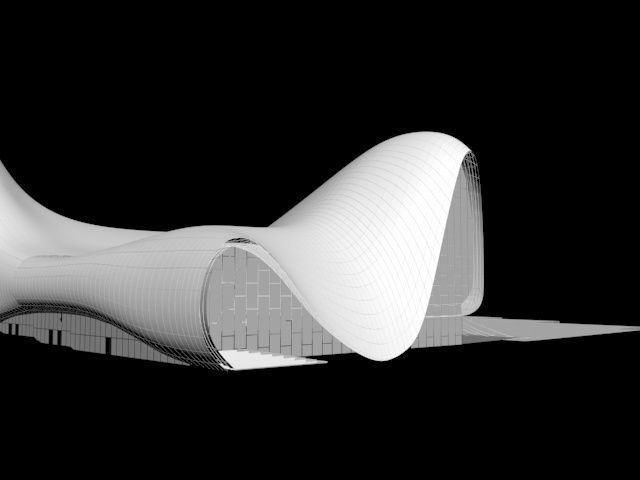 Heydar Aliyev Center 3D model_3