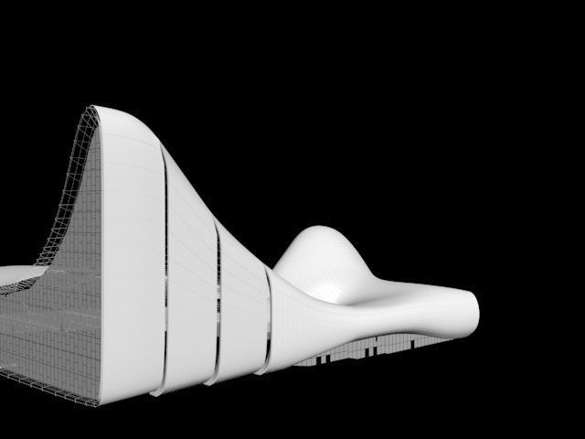 Heydar Aliyev Center 3D model_5