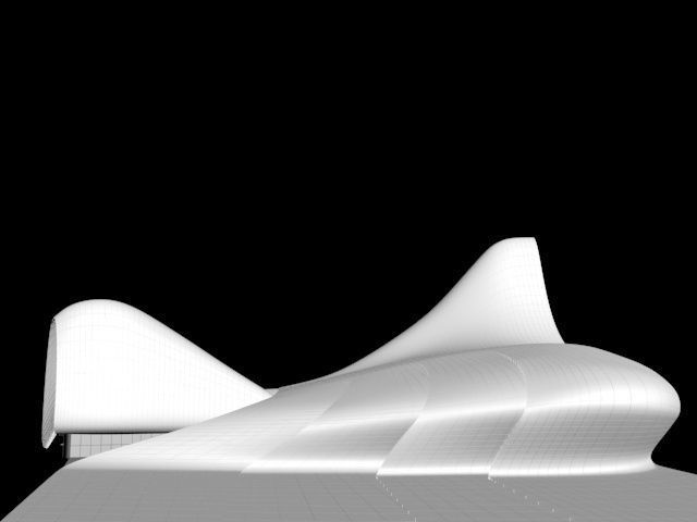 Heydar Aliyev Center 3D model_8
