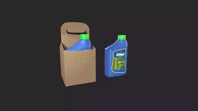 Cardboard package bottle 