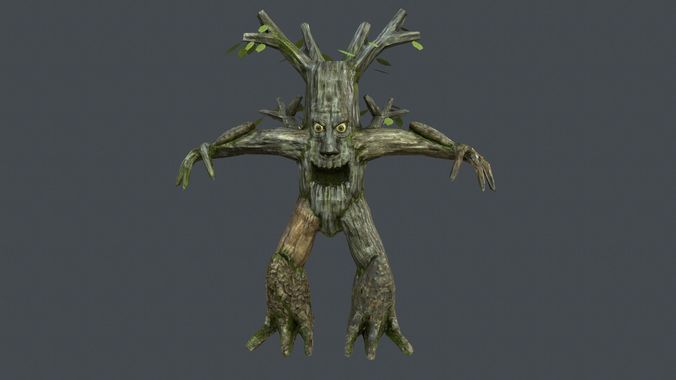 Treefellow tree Free low-poly 3D model