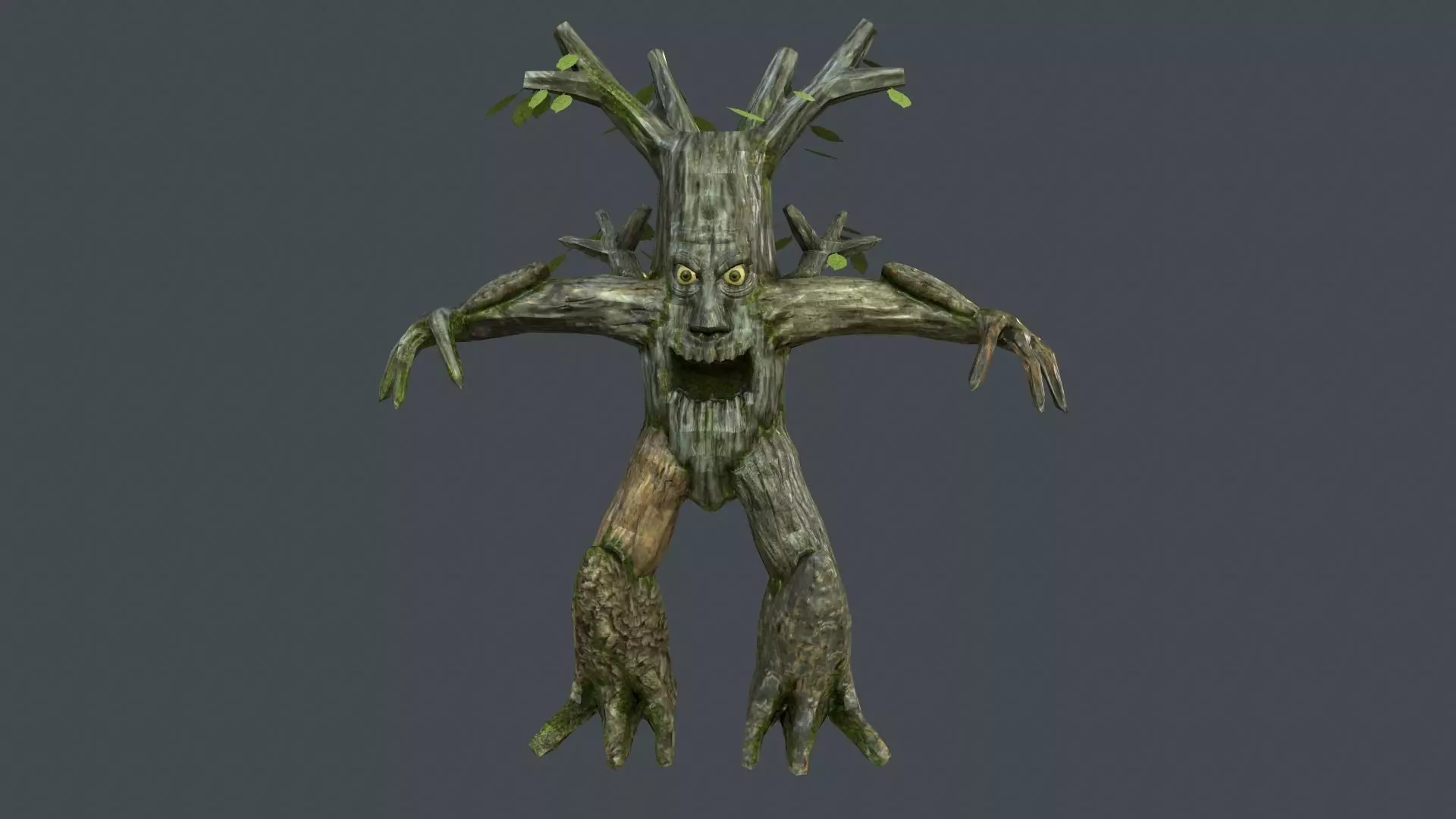 Treefellow tree Free low-poly 3D model_0