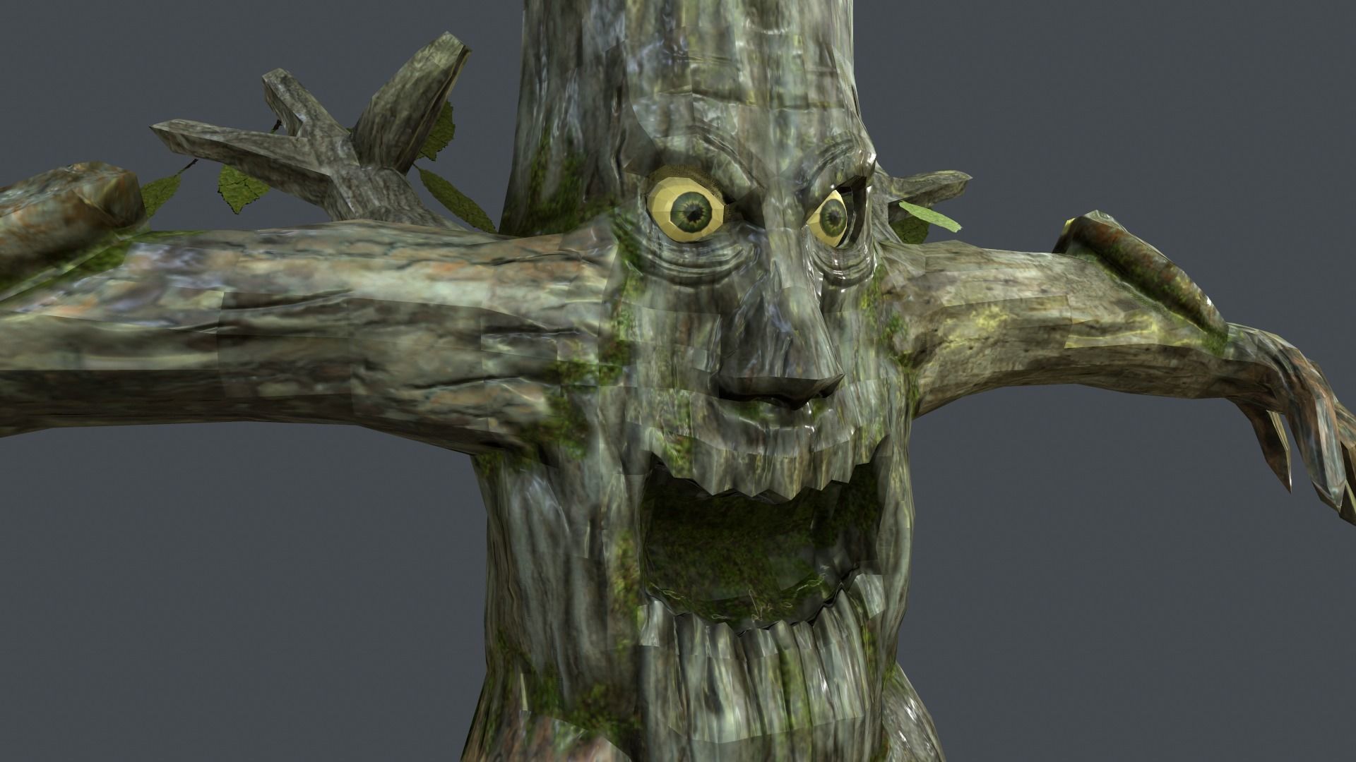 Treefellow tree Free low-poly 3D model_4