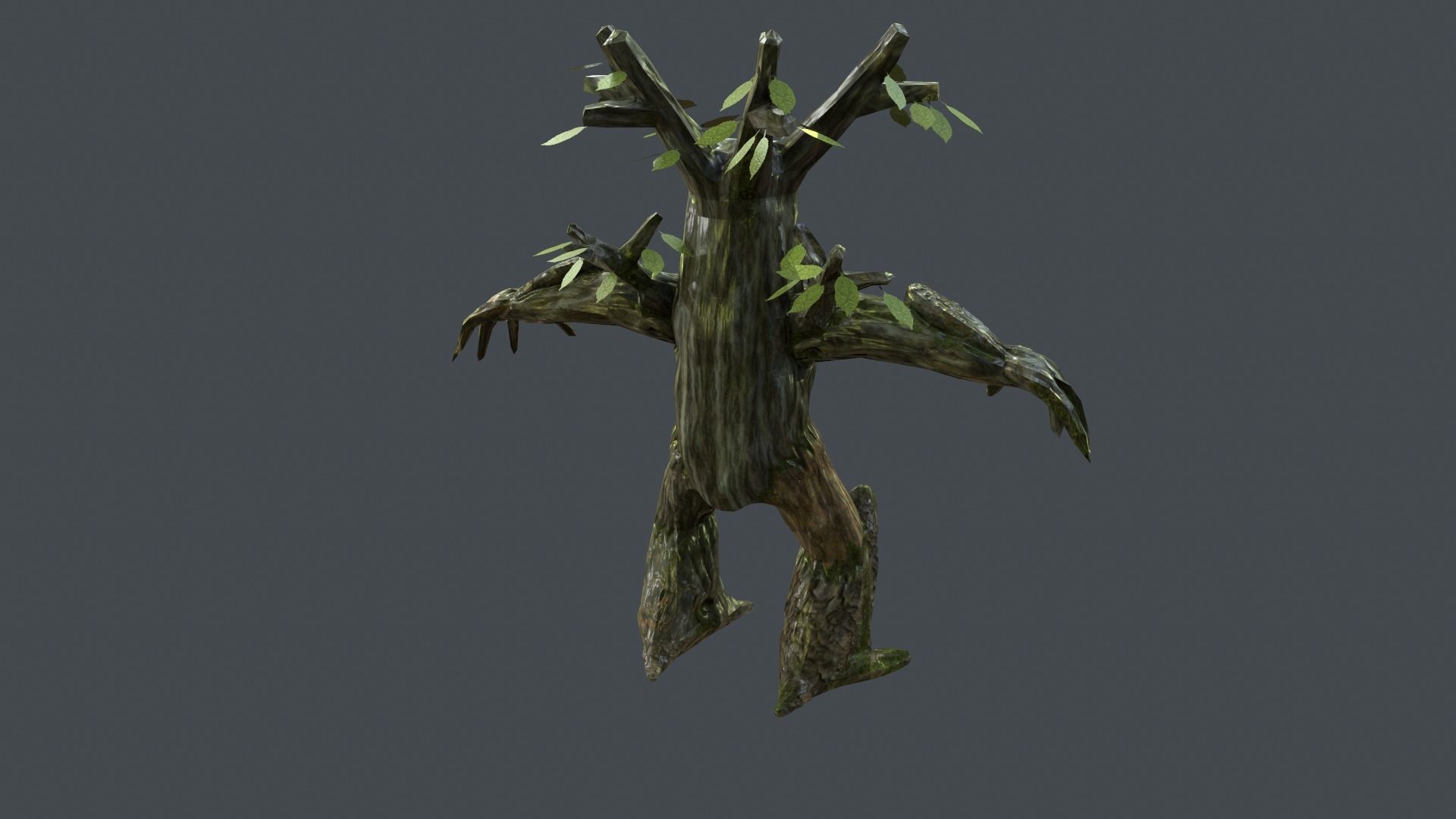 Treefellow tree Free low-poly 3D model_2