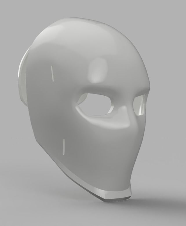 Wild Card Masks 3D print model_4