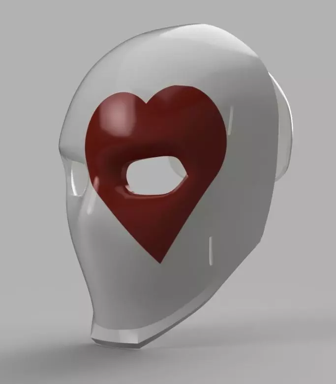 Wild Card Masks 3D print model_0