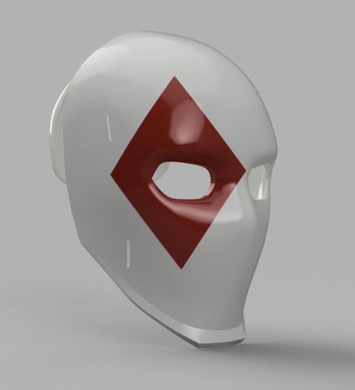 Wild Card Masks 3D print model_1