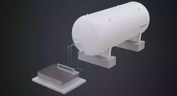 Industrial Gas Tank 2A