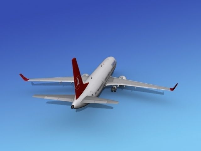 Boeing 737-900ER Turkish Airlines 3D model_6