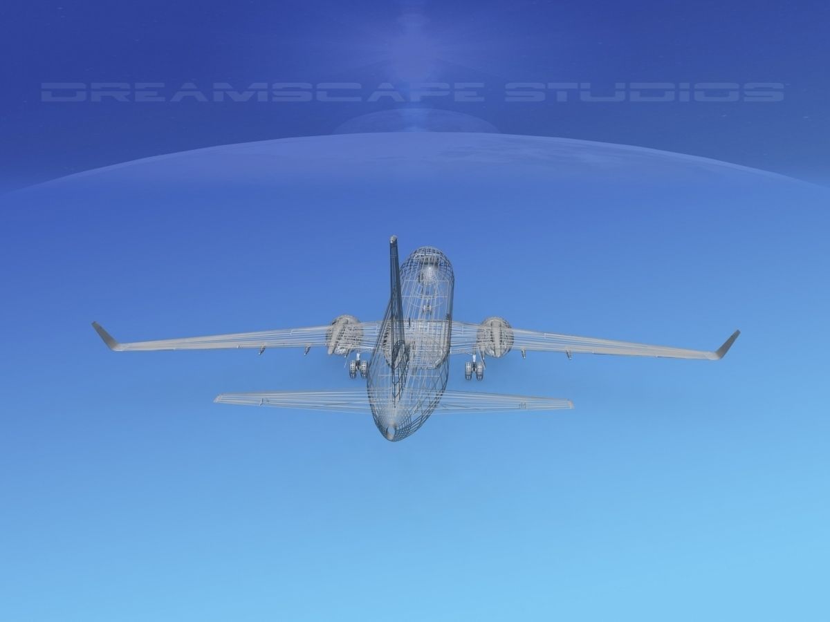 Boeing 737-900ER Turkish Airlines 3D model_14