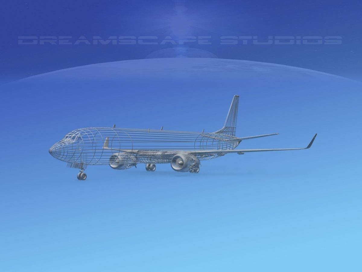 Boeing 737-900ER Turkish Airlines 3D model_11