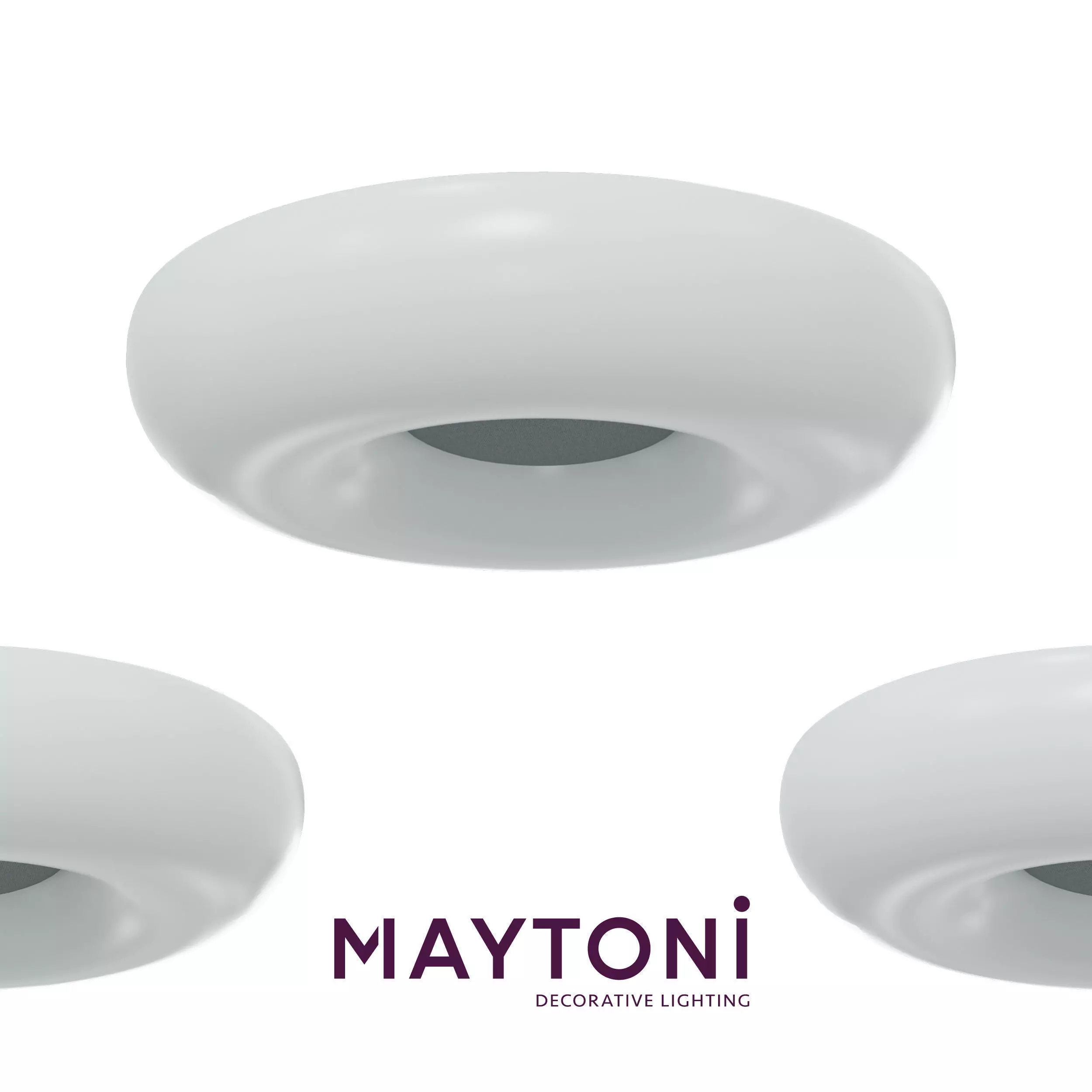 Ceiling lamp Music 60 MOD362-CL-01-60W-W Maytoni Modern Free 3D model