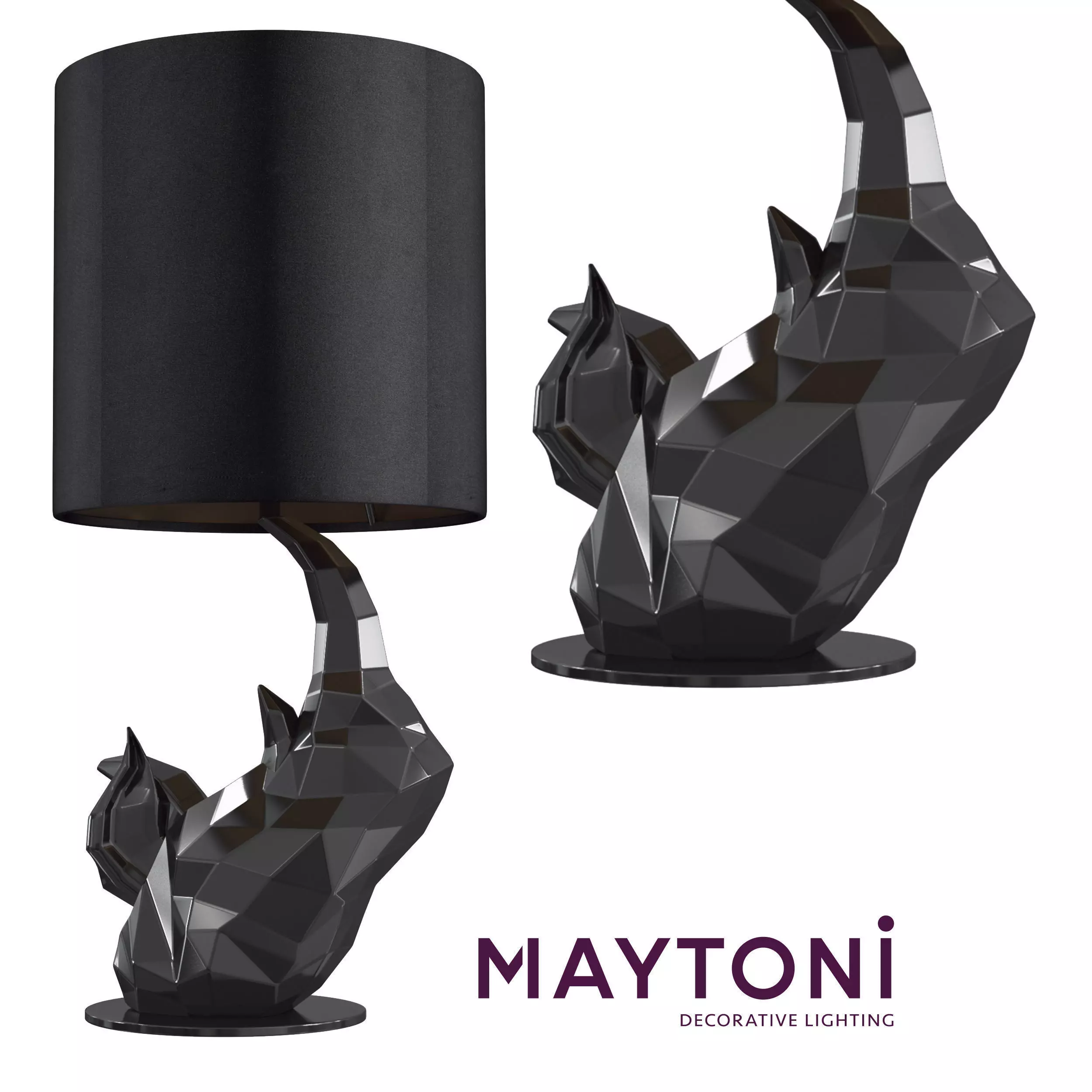 Table lamp Nashorn MOD470-TL-01-B Maytoni Modern Free 3D model