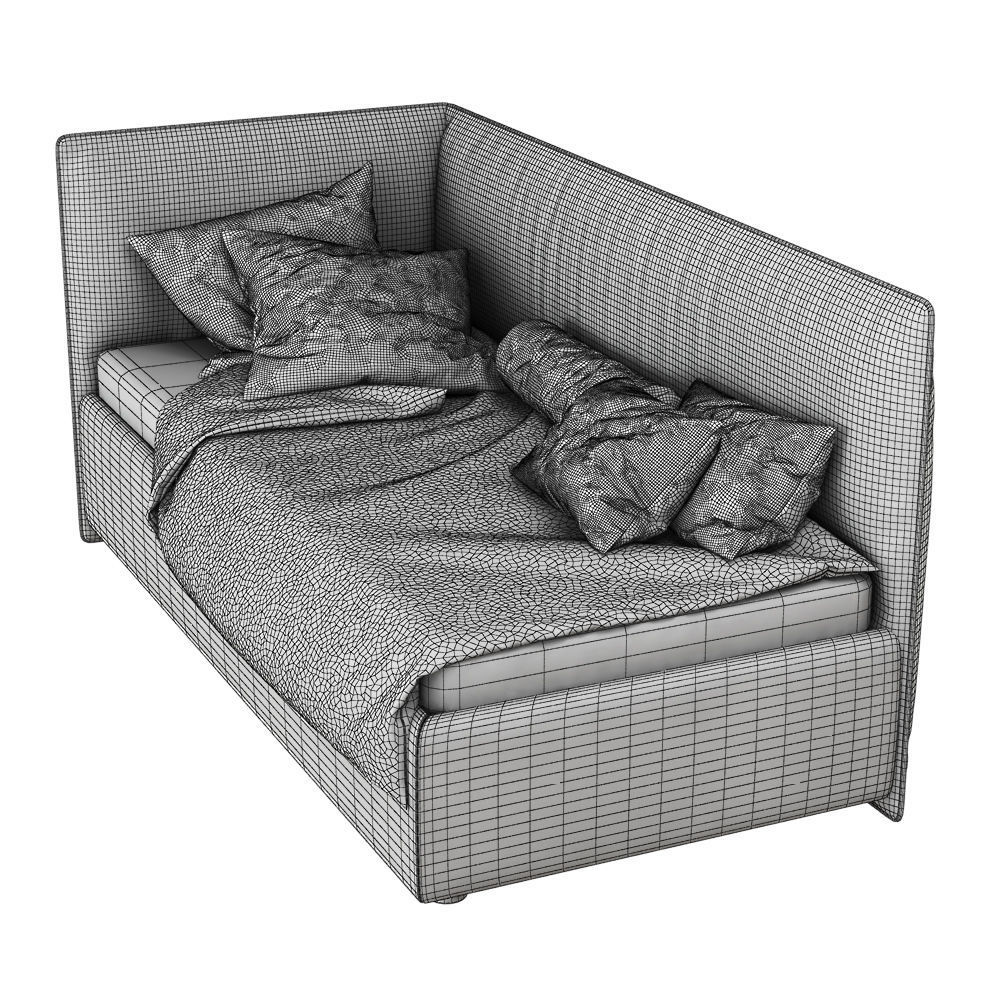 Bed Stella 3D model_7