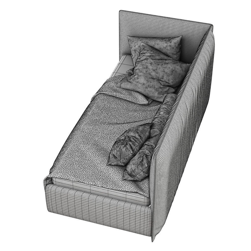 Bed Stella 3D model_8