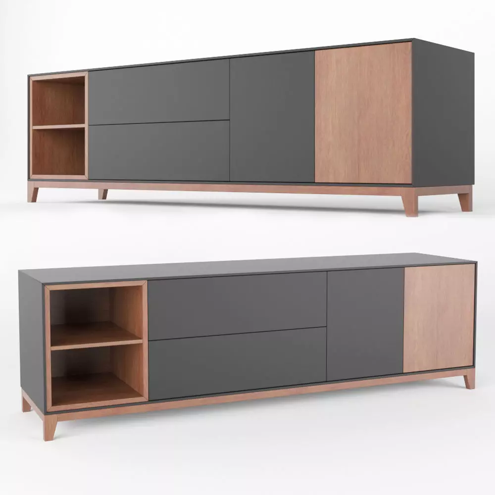 Nordic Sideboard 3D model_0