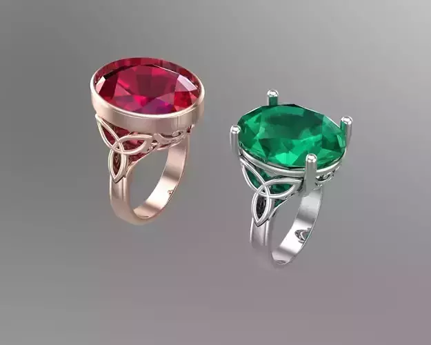 Oval diamond rings NN138