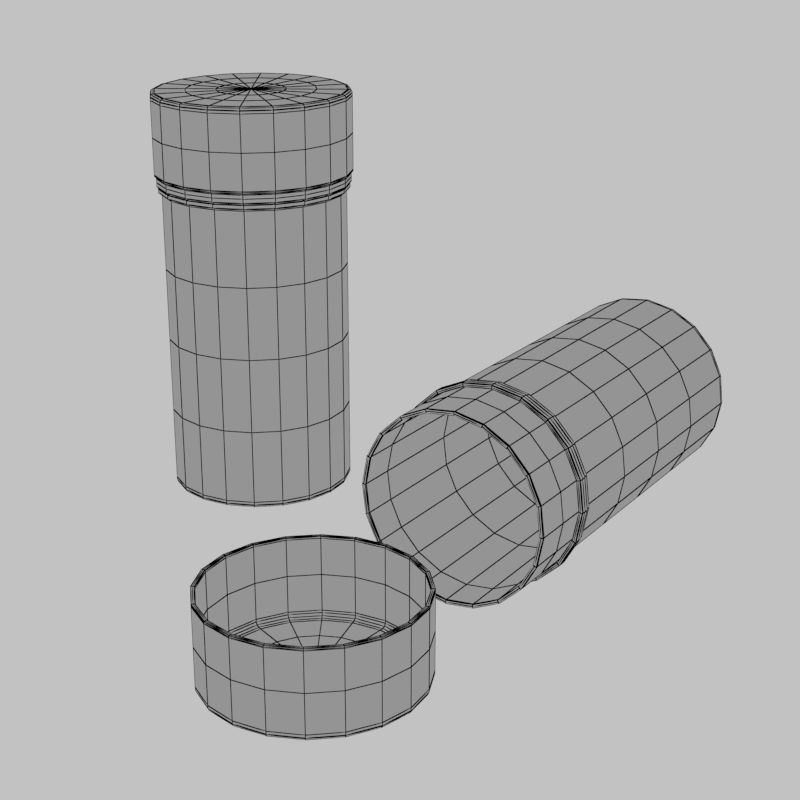 Medicine Bottle 3D model_3