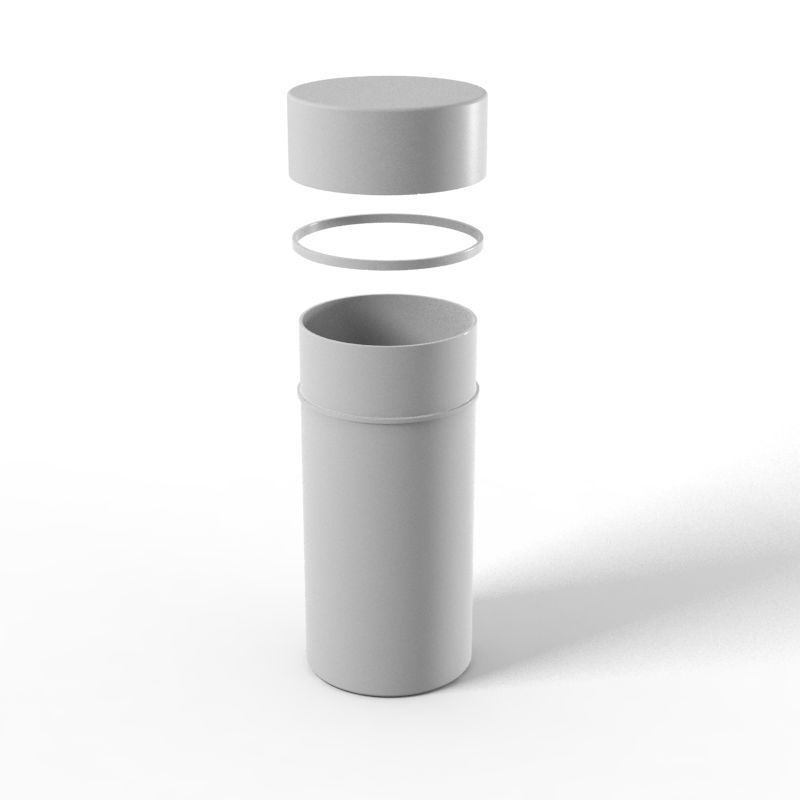 Medicine Bottle 3D model_2