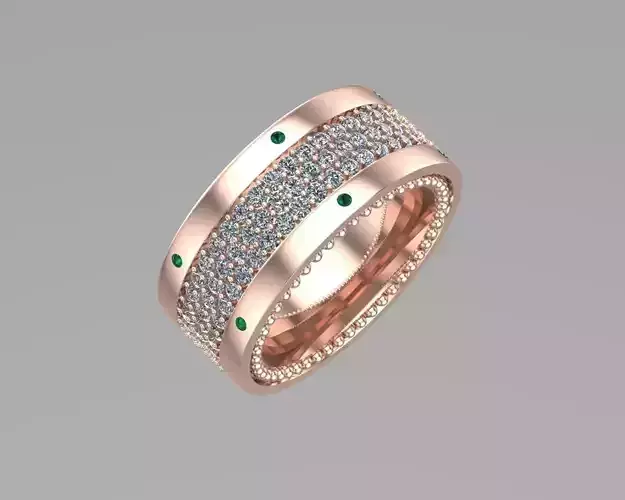 Diamond gold rings NN144