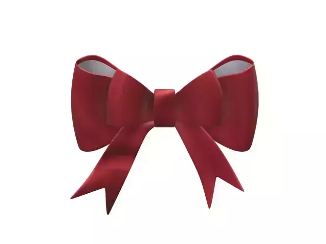 small bow 3D model