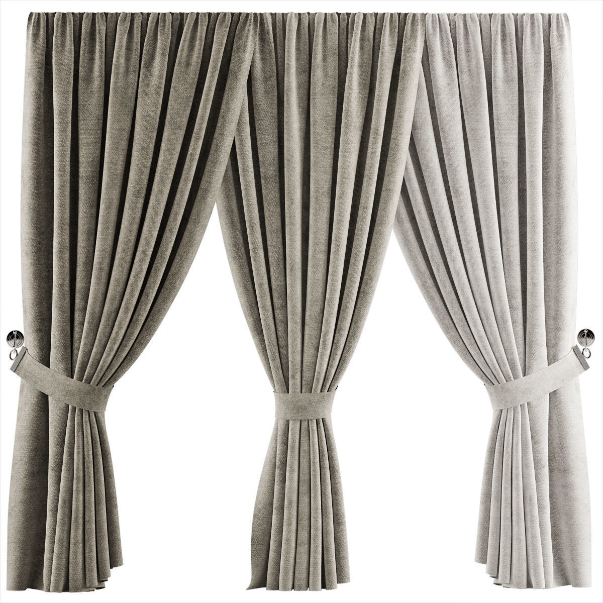 Curtains 29 3D model_1