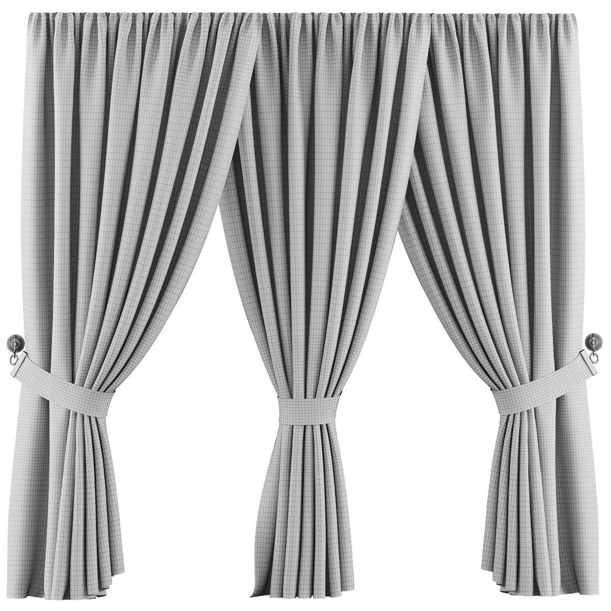 Curtains 29 3D model_2