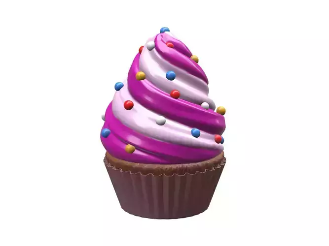 cupcake vawe 3D model