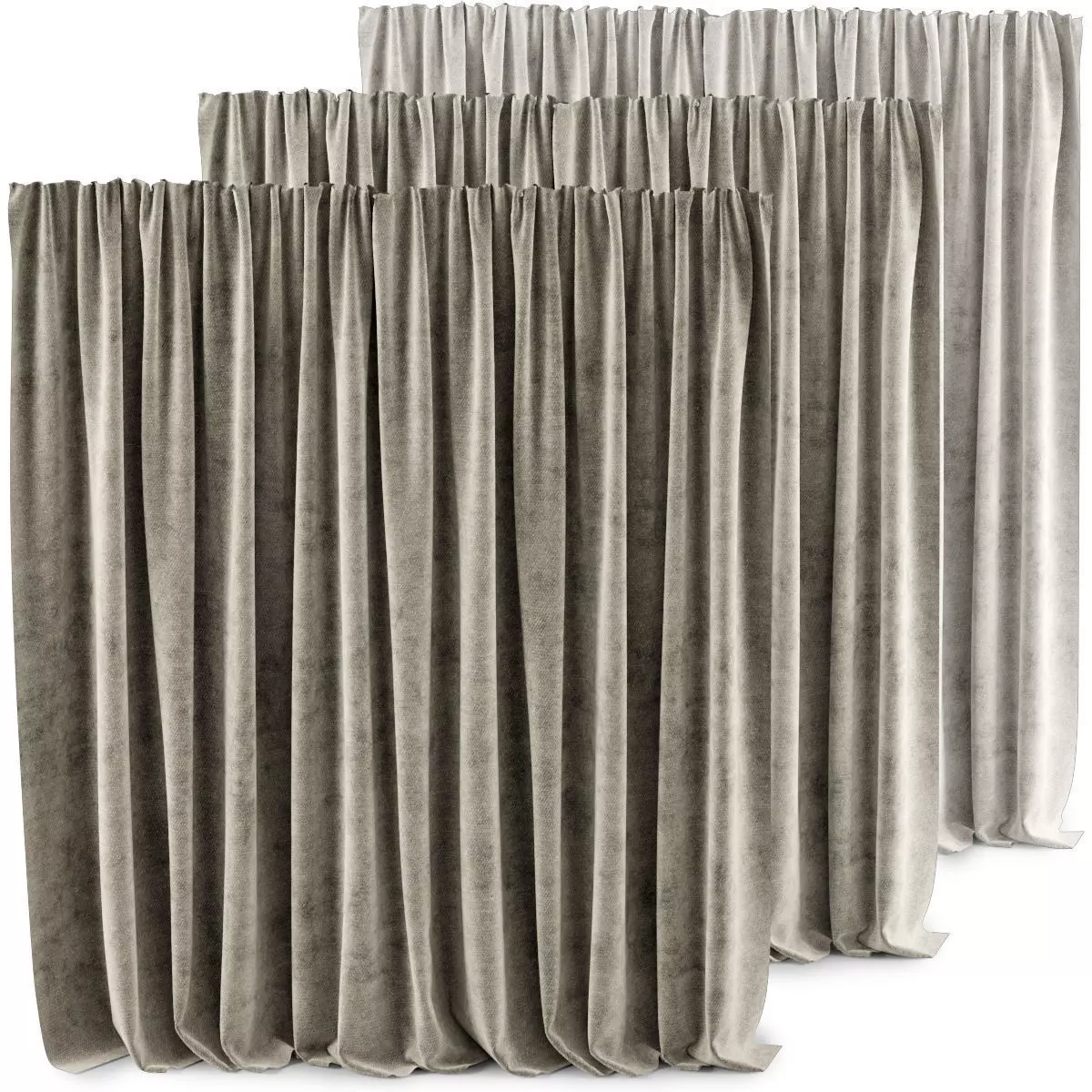 Curtains 30 3D model_0