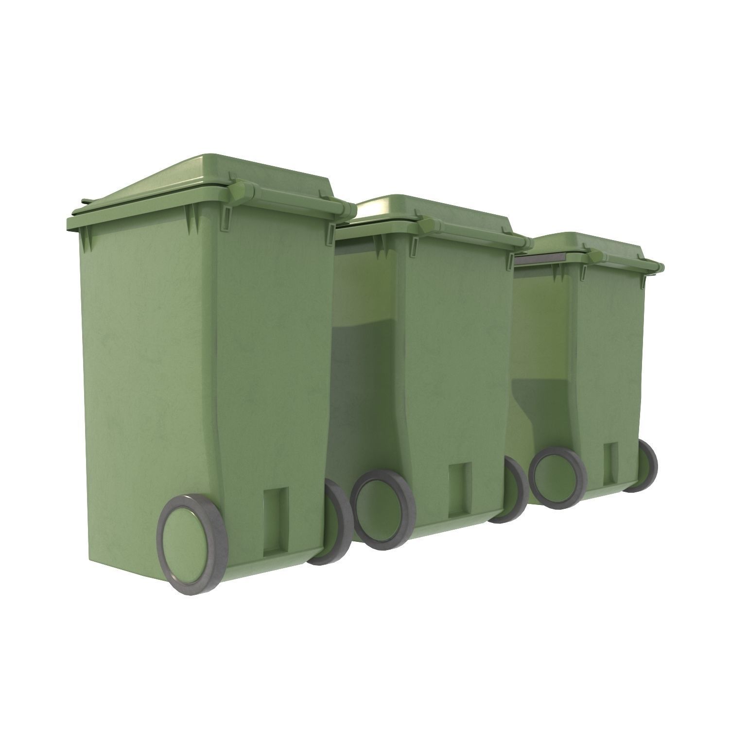 Trash can  3D model_3
