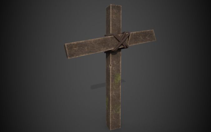 Gravestones Coll2 Low-poly 3D model