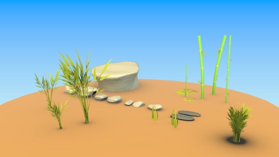 NATURE PACK 3D model_1