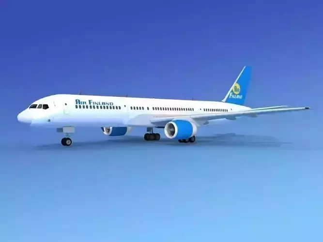 Boeing 757-200 Air Finland 3D model