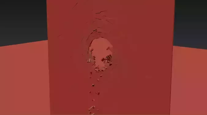 Breaking Glass 3D model